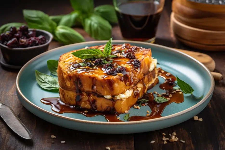 Sun-Dried Tomato and Feta Stuffed French Toast Recipe