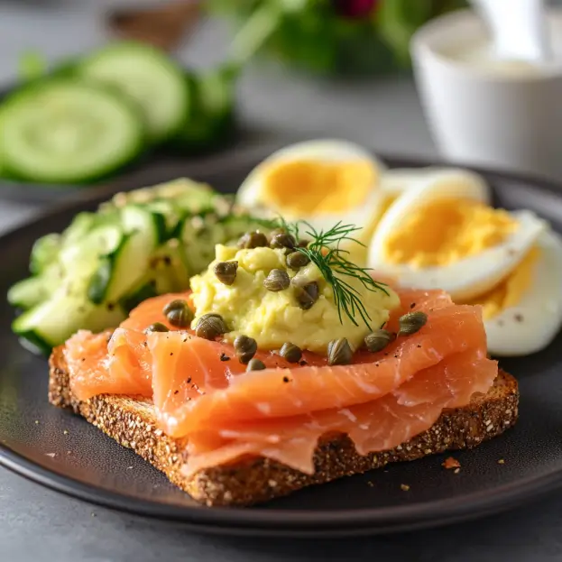 Smoked Salmon Breakfast