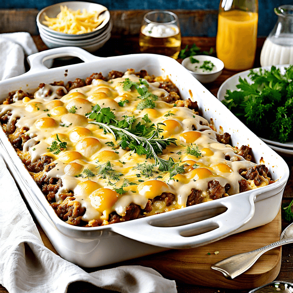 Cheeseburger Casserole Recipe