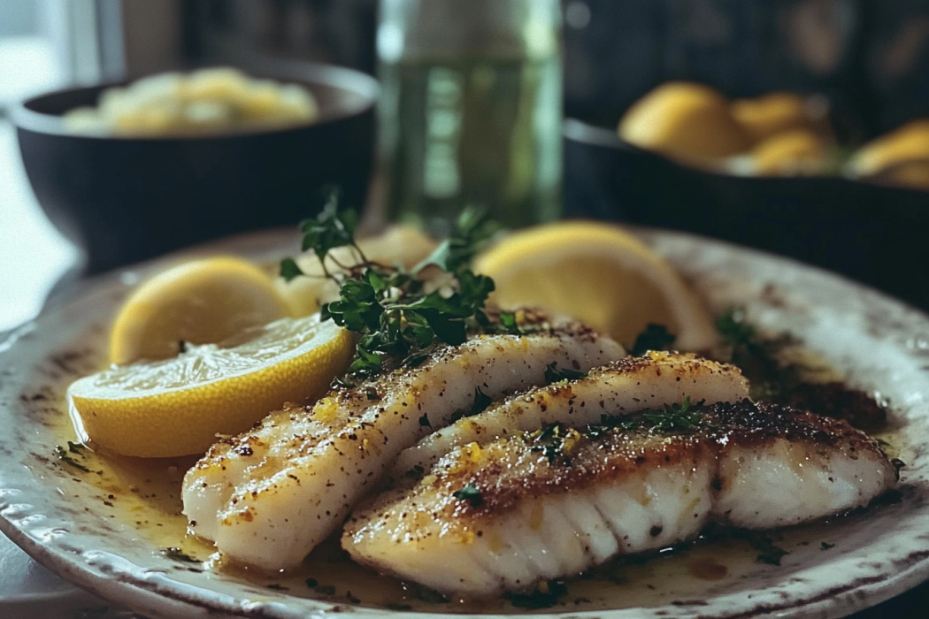 Zesty Lemon Butter Fish Fillet – Fresh, Flavorful, and Quick!