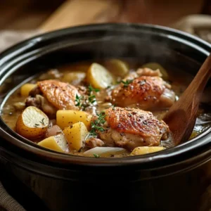 Chicken and Potatoes Crock Pot Recipe