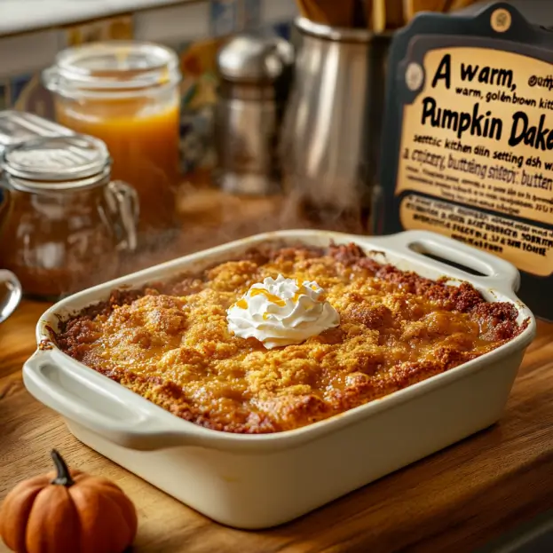 Pumpkin Dump Cake