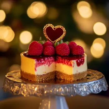 Valentine's Day Cheesecake