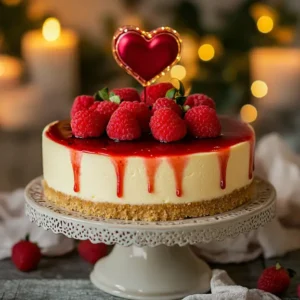 Valentine's Day Cheesecake